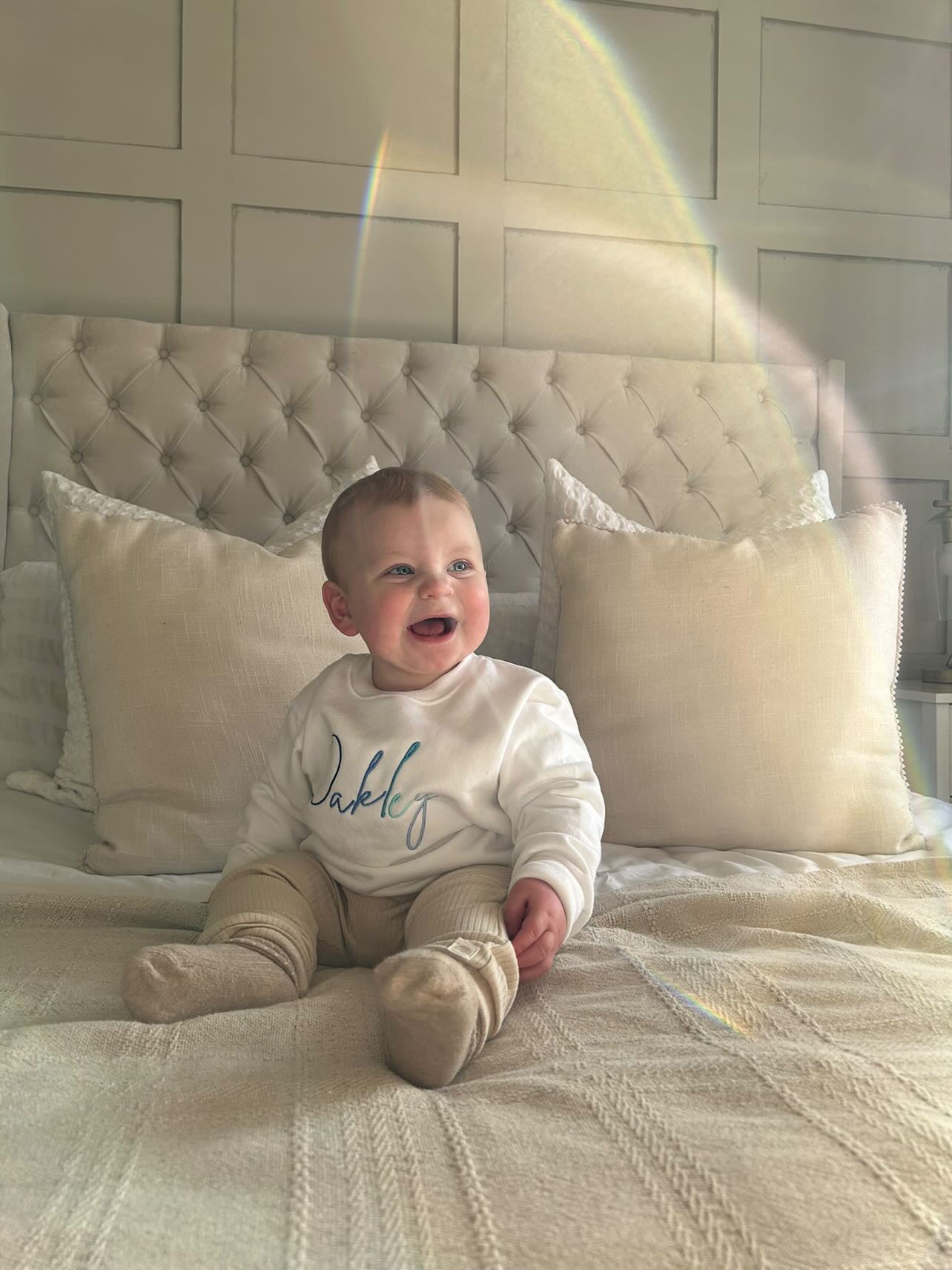 Boys Signature ombré Jumper