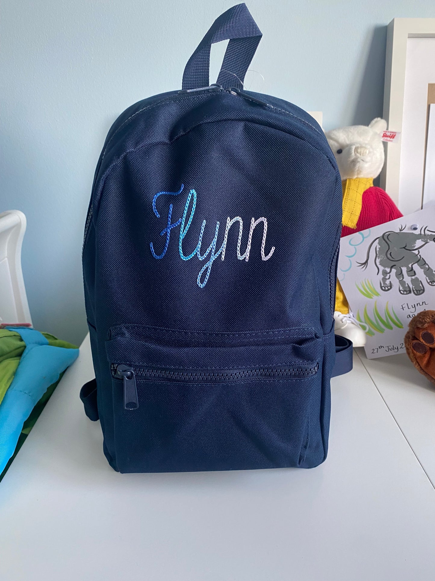 Chain Font Backpack