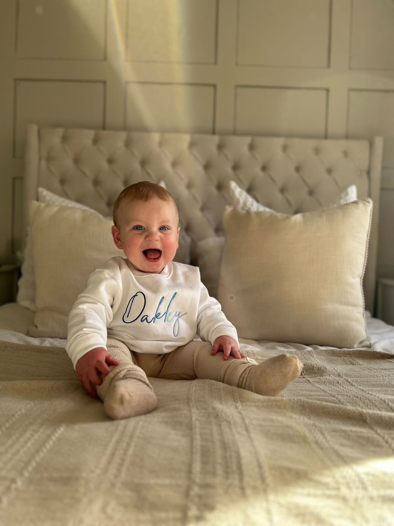 Boys Signature ombré Jumper