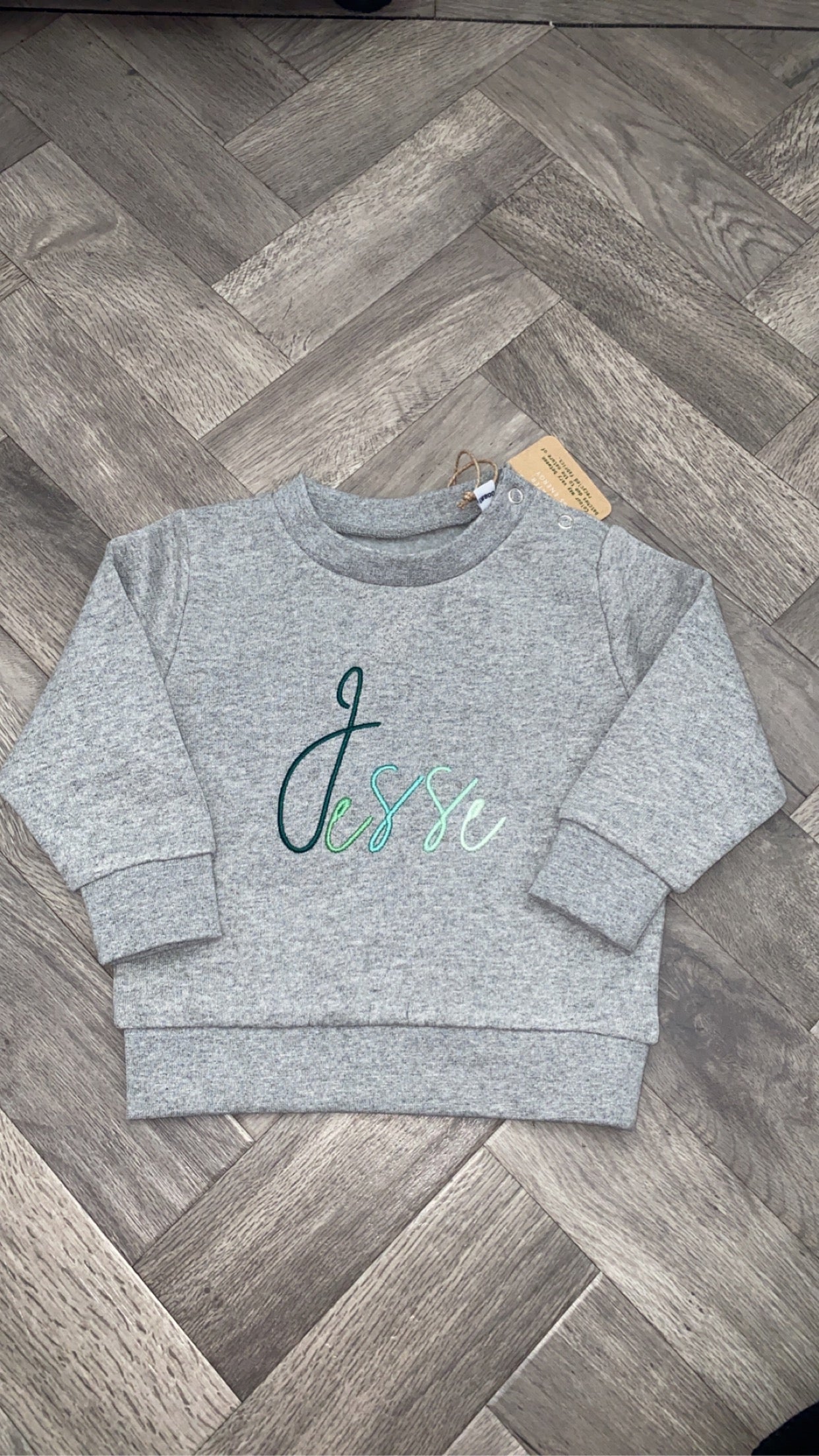 Boys Signature ombré Jumper