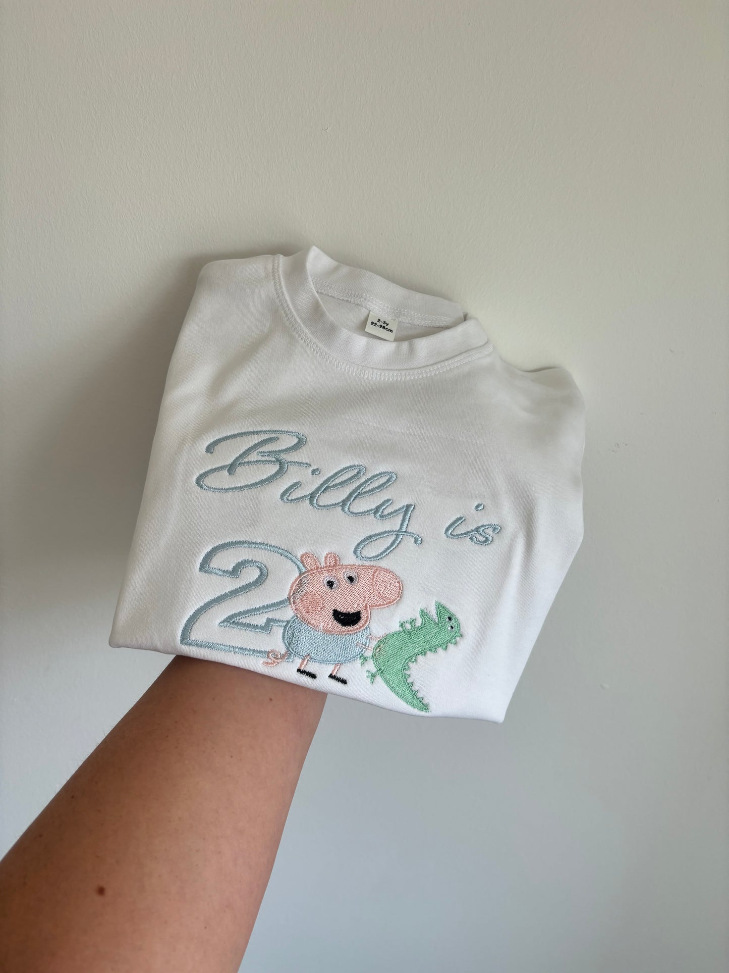 George Pig Birthday T-shirt