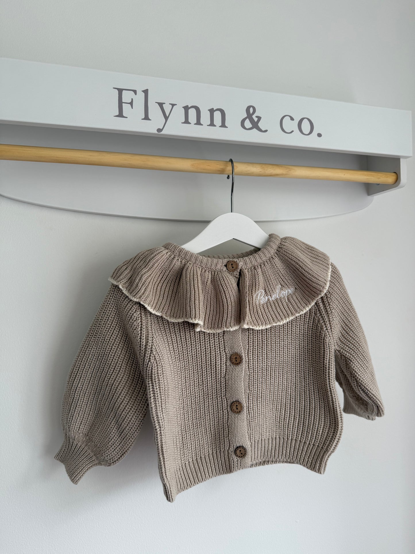 Beige cardigan