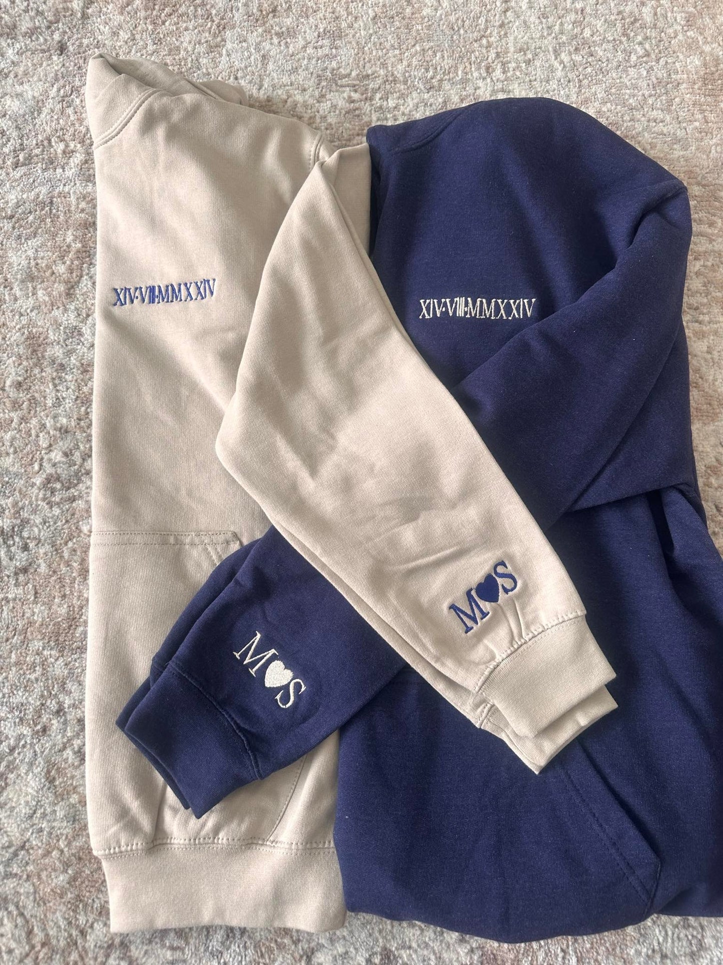 Numerical Heart on Sleeve Adults Jumper