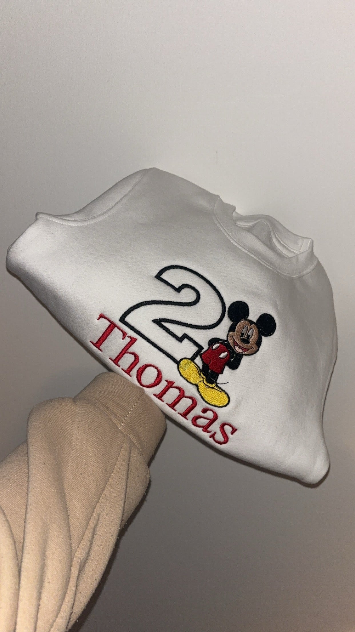 Mickey Birthday Jumper
