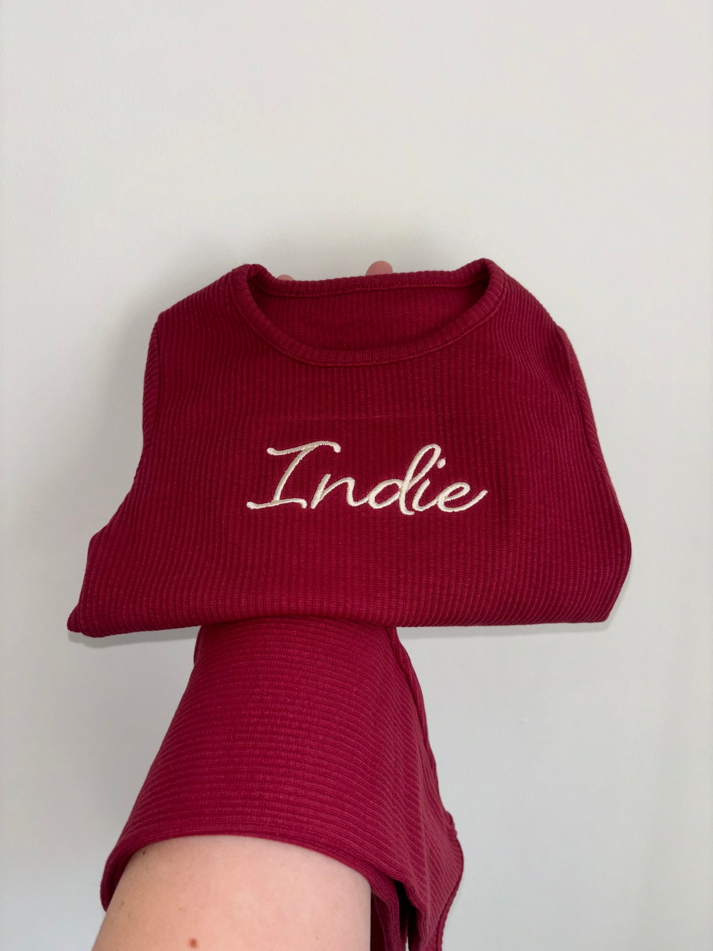Ribbed Loungeset (name across middle)