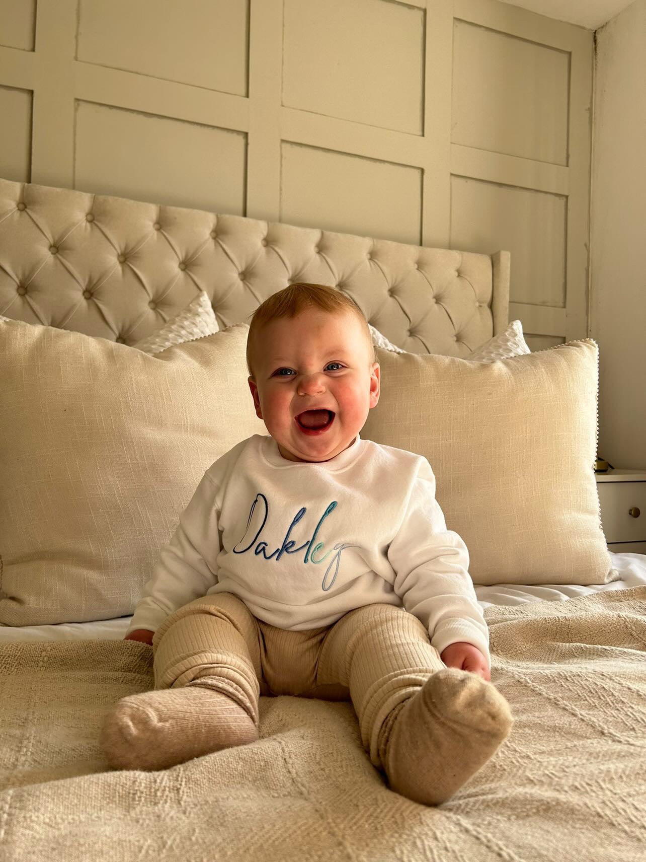 Boys Signature ombré Jumper
