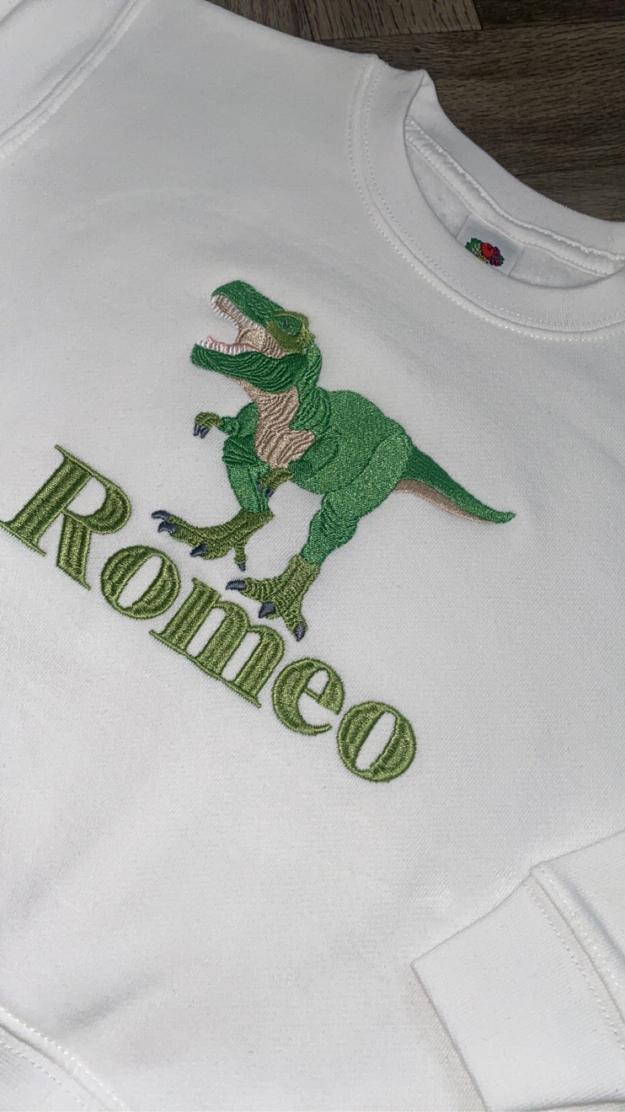 Dinosaur Birthday Jumper