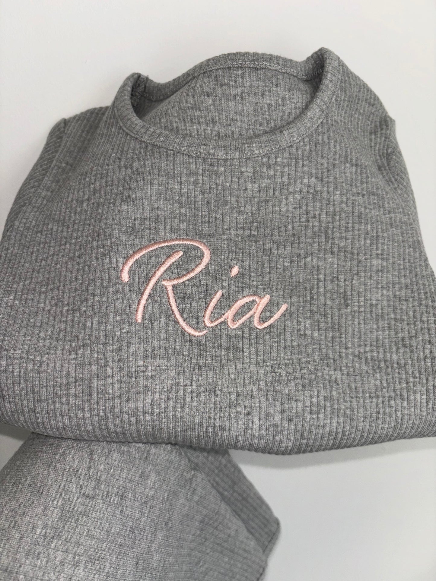 Ribbed Loungeset (name across middle)