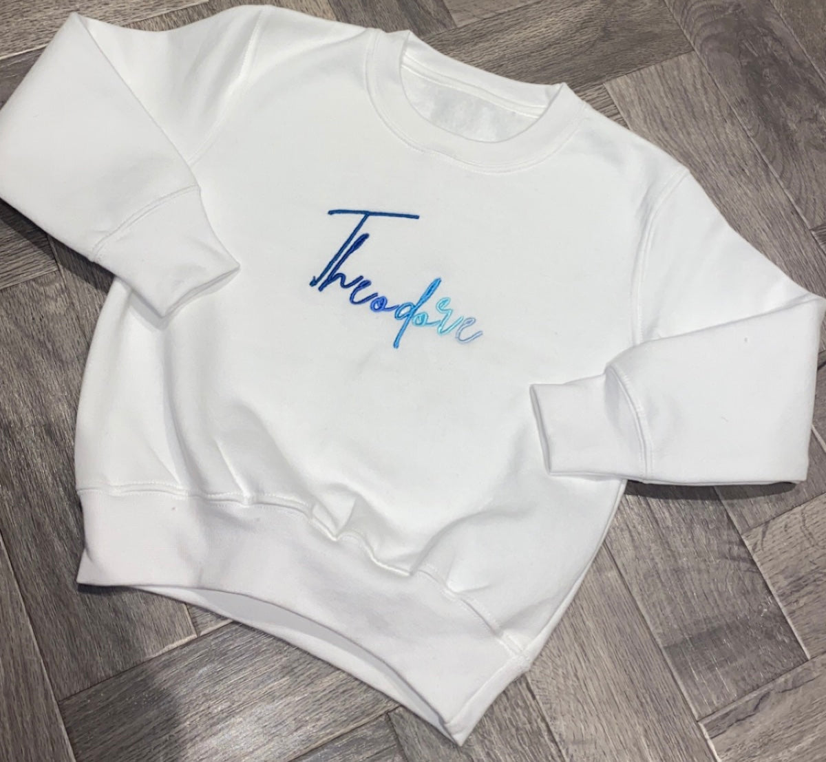 Boys Signature ombré Jumper