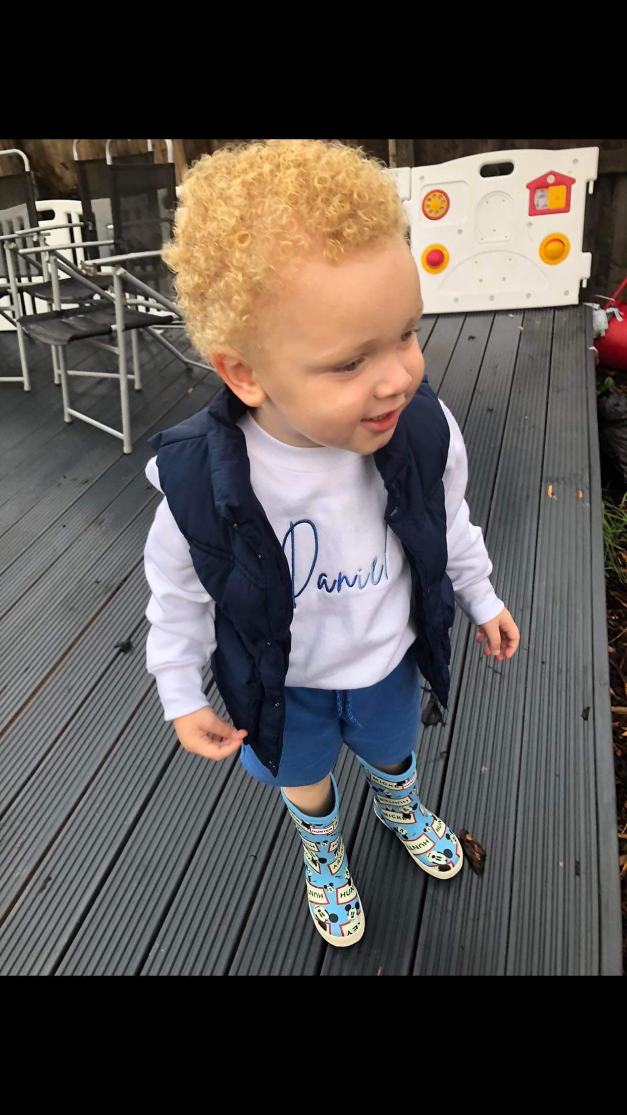 Boys Signature ombré Jumper