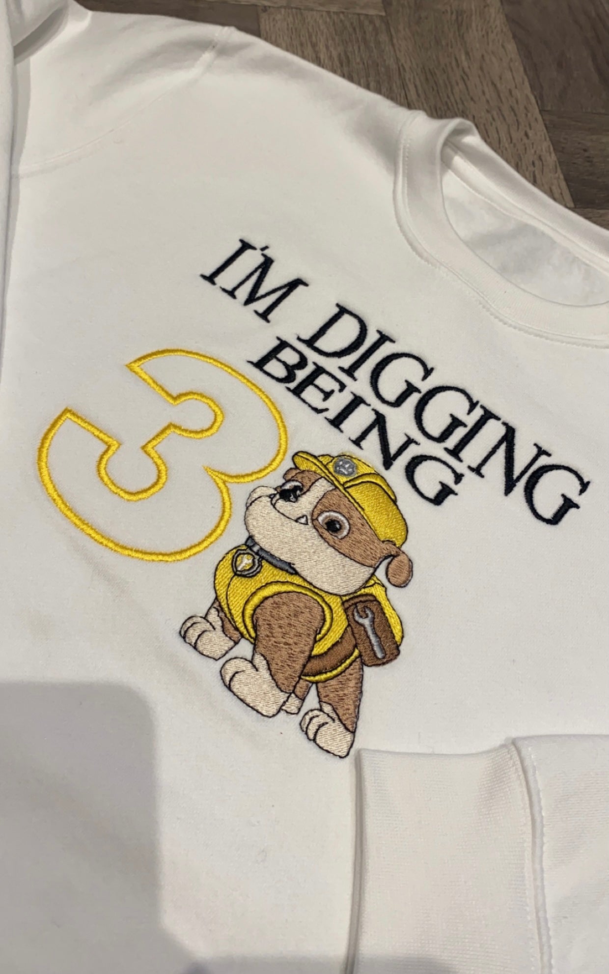 I’m digging being…