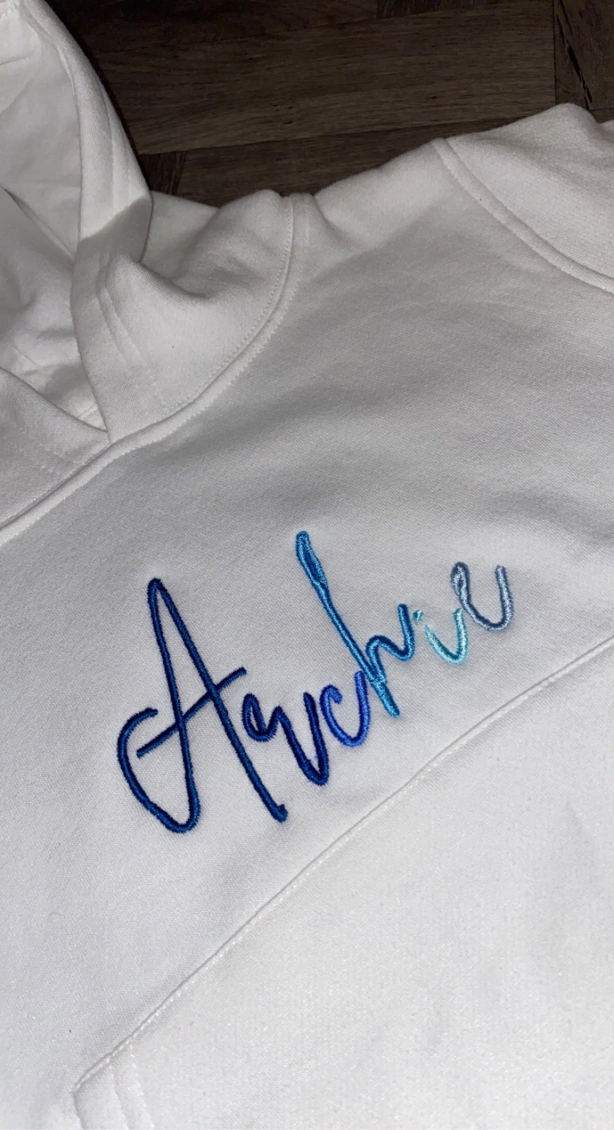 Signature ombré Hoody