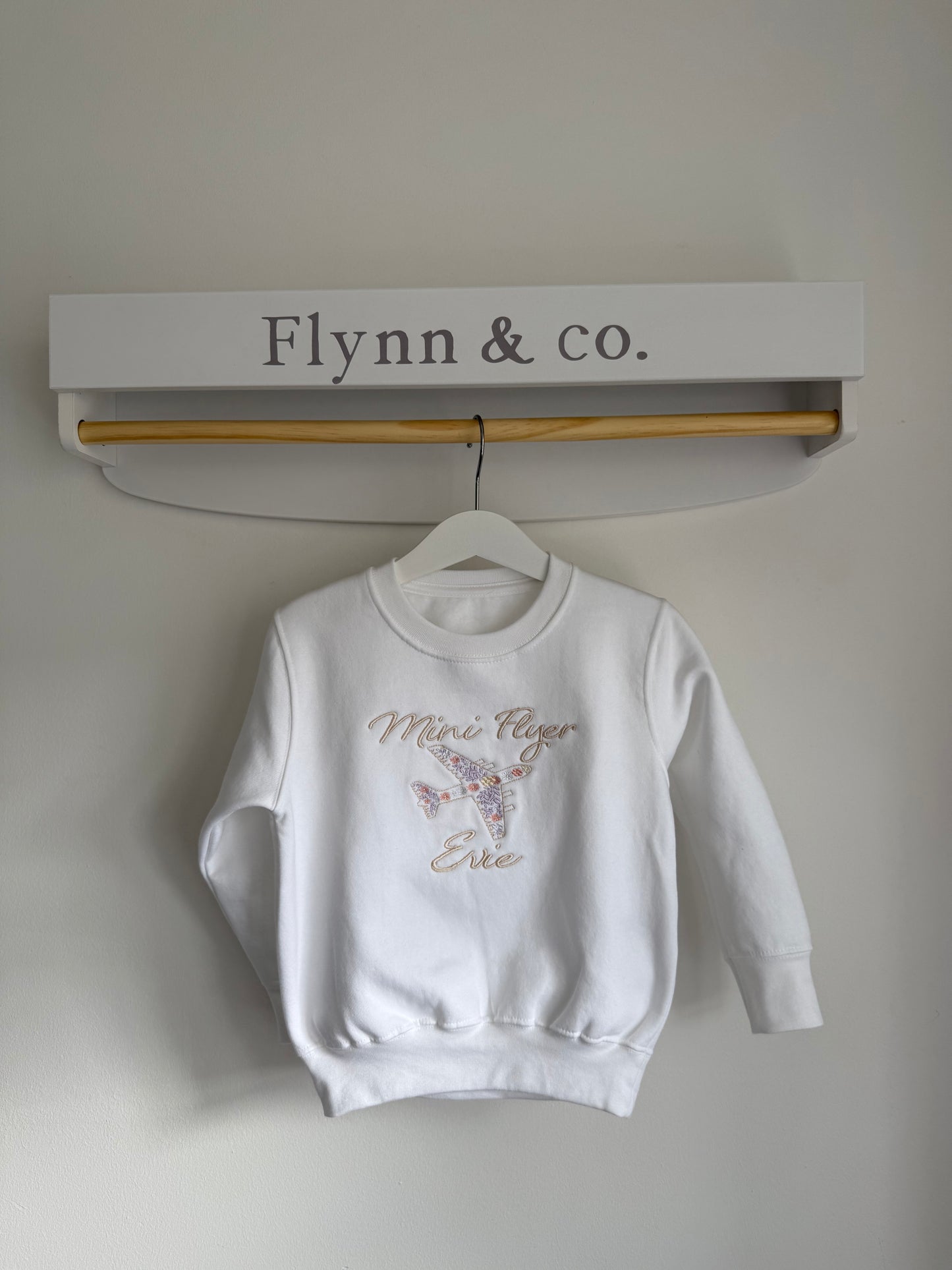 Floral mini flyer jumper