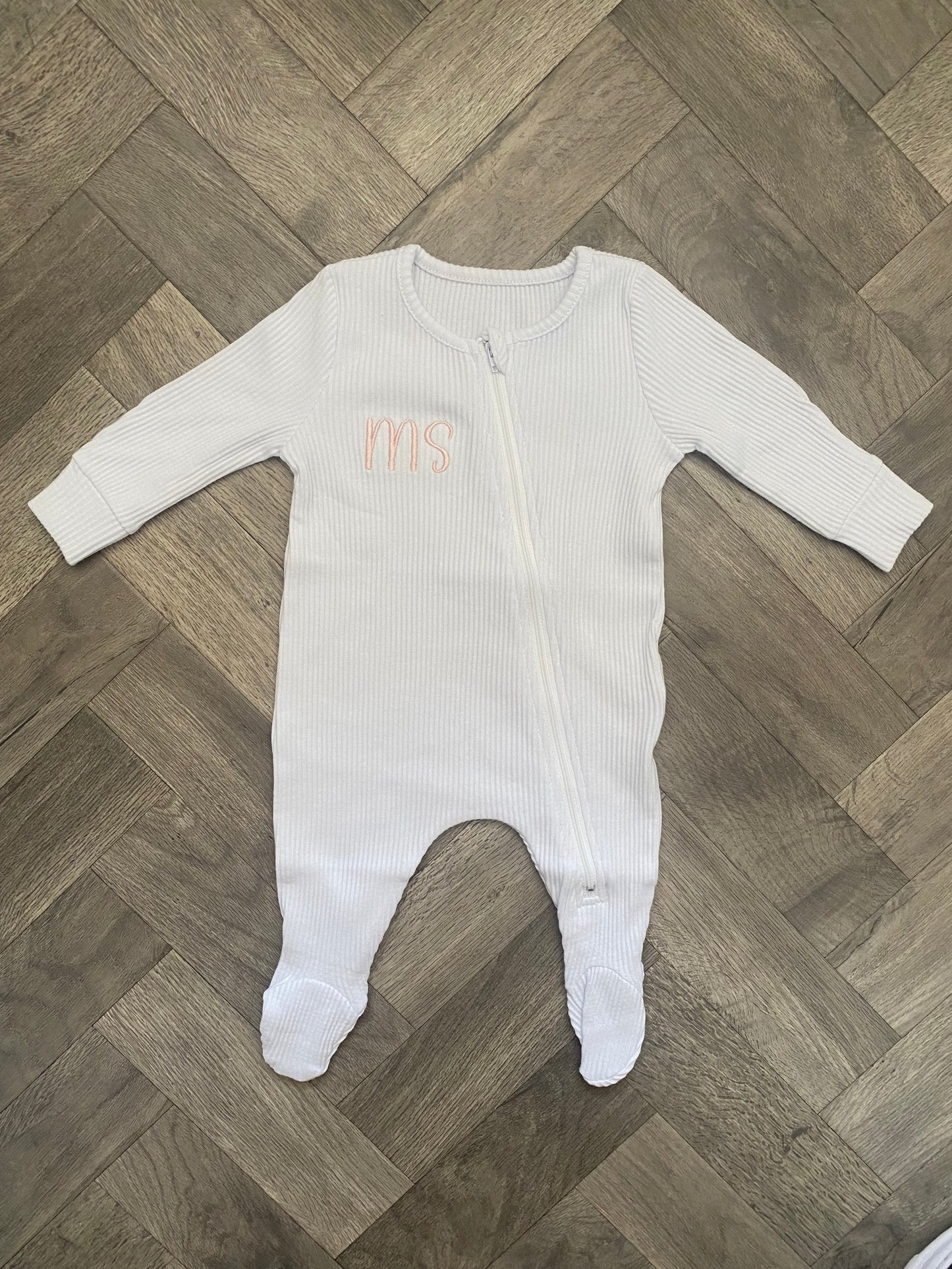 Ribbed Babygrow