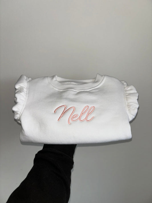 Name- Frilled Sleeve Jumper