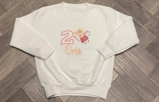 Peppa Birthday Jumper