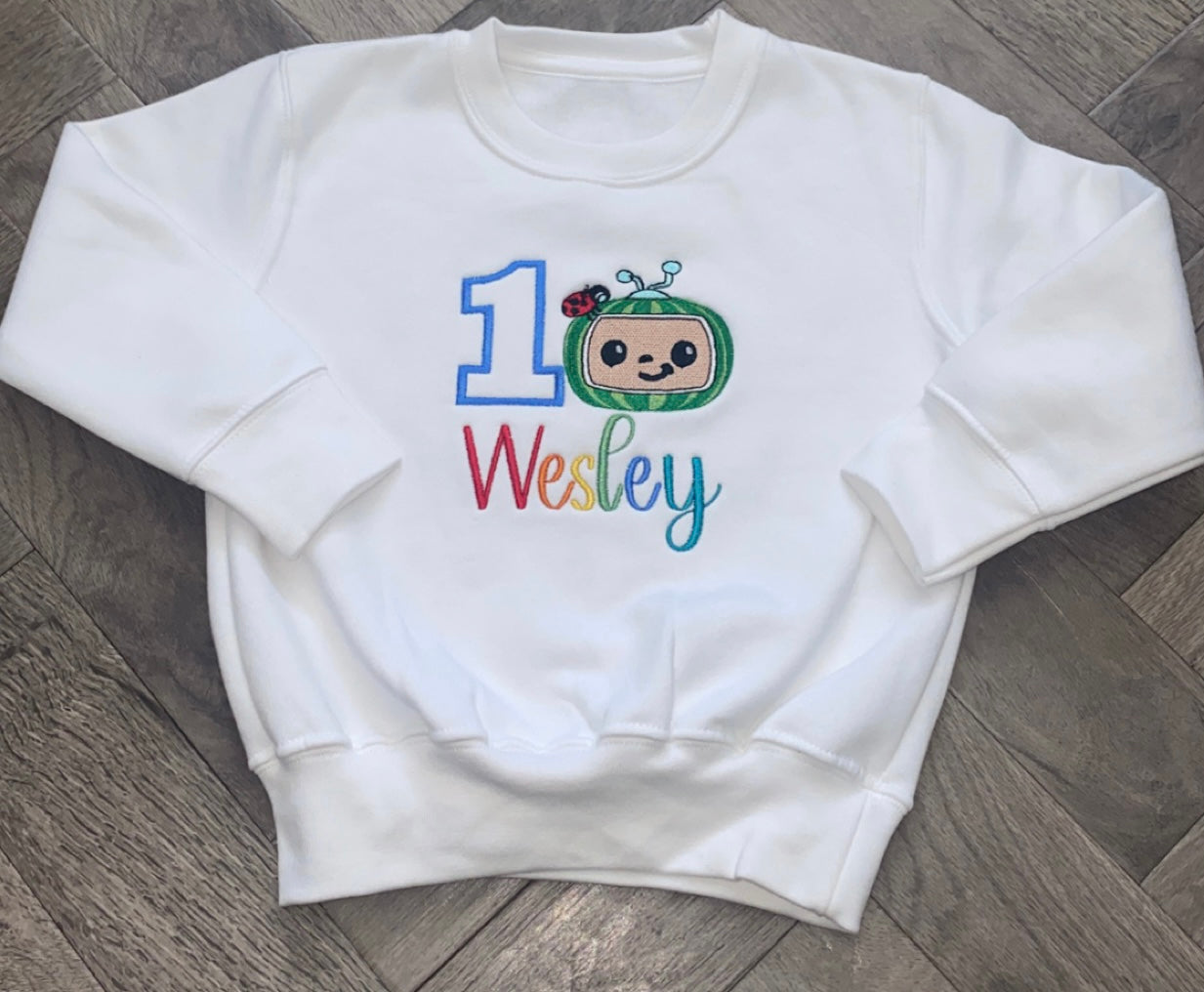 Cocomelon Birthday Jumper