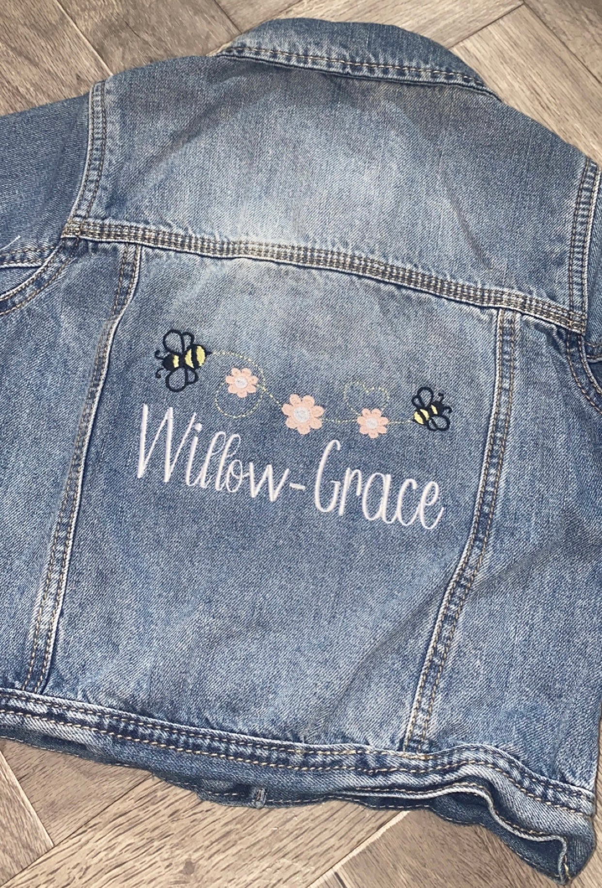 Denim Jacket Embroidery (supply own jacket)