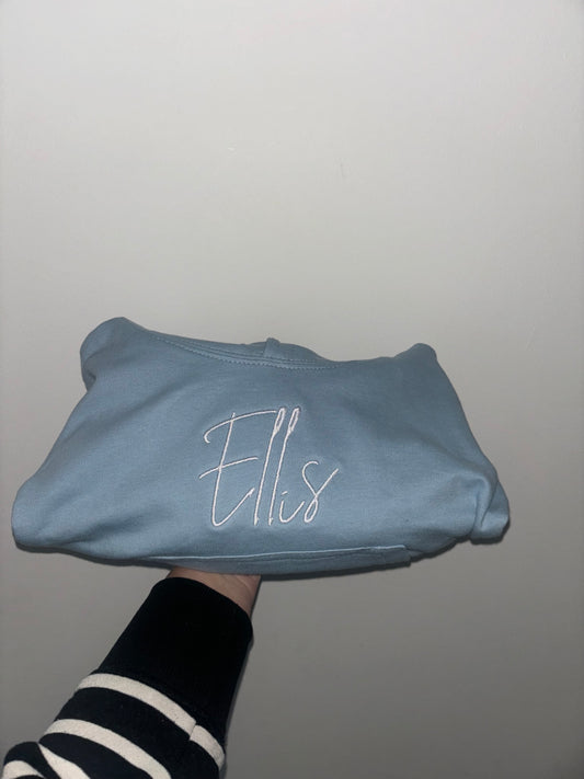Hoody (name across middle)