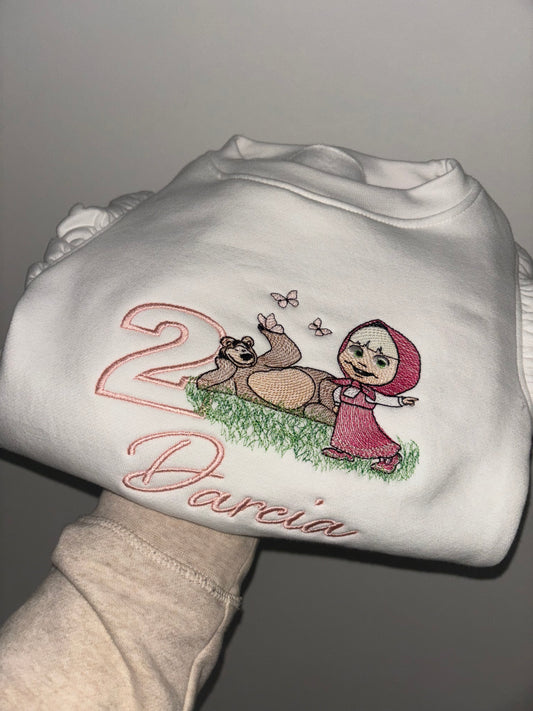 Masha Bear Jumper