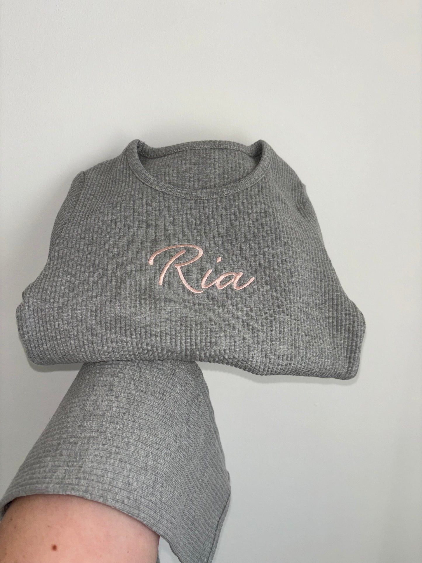 Ribbed Loungeset (name across middle)