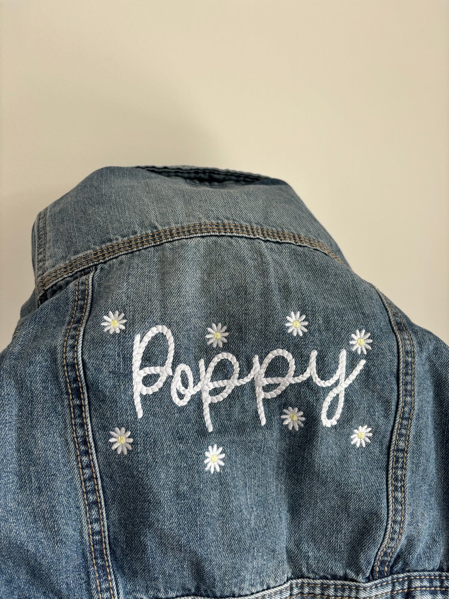 Denim Jacket Embroidery (supply own jacket)
