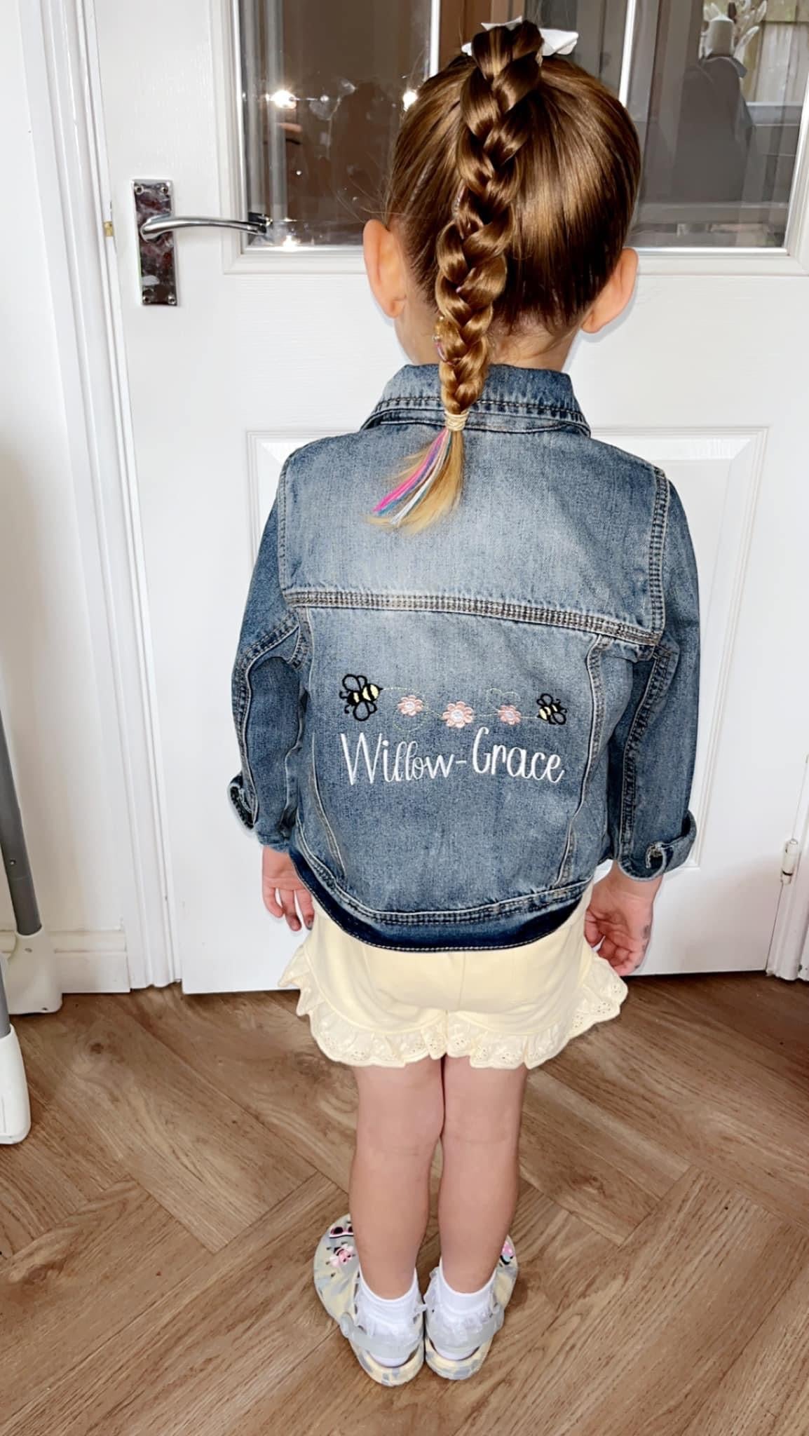 Denim Jacket Embroidery (supply own jacket)
