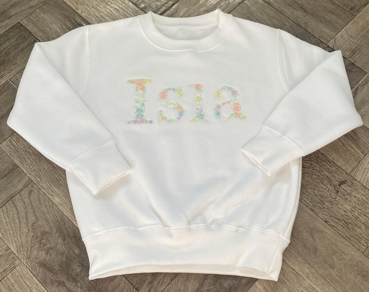 Floral Name Jumper