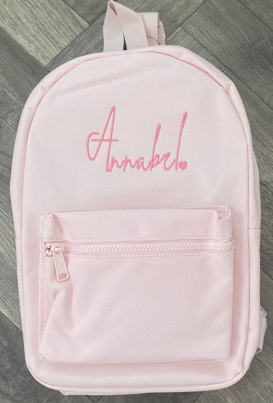 Signature Name Backpack