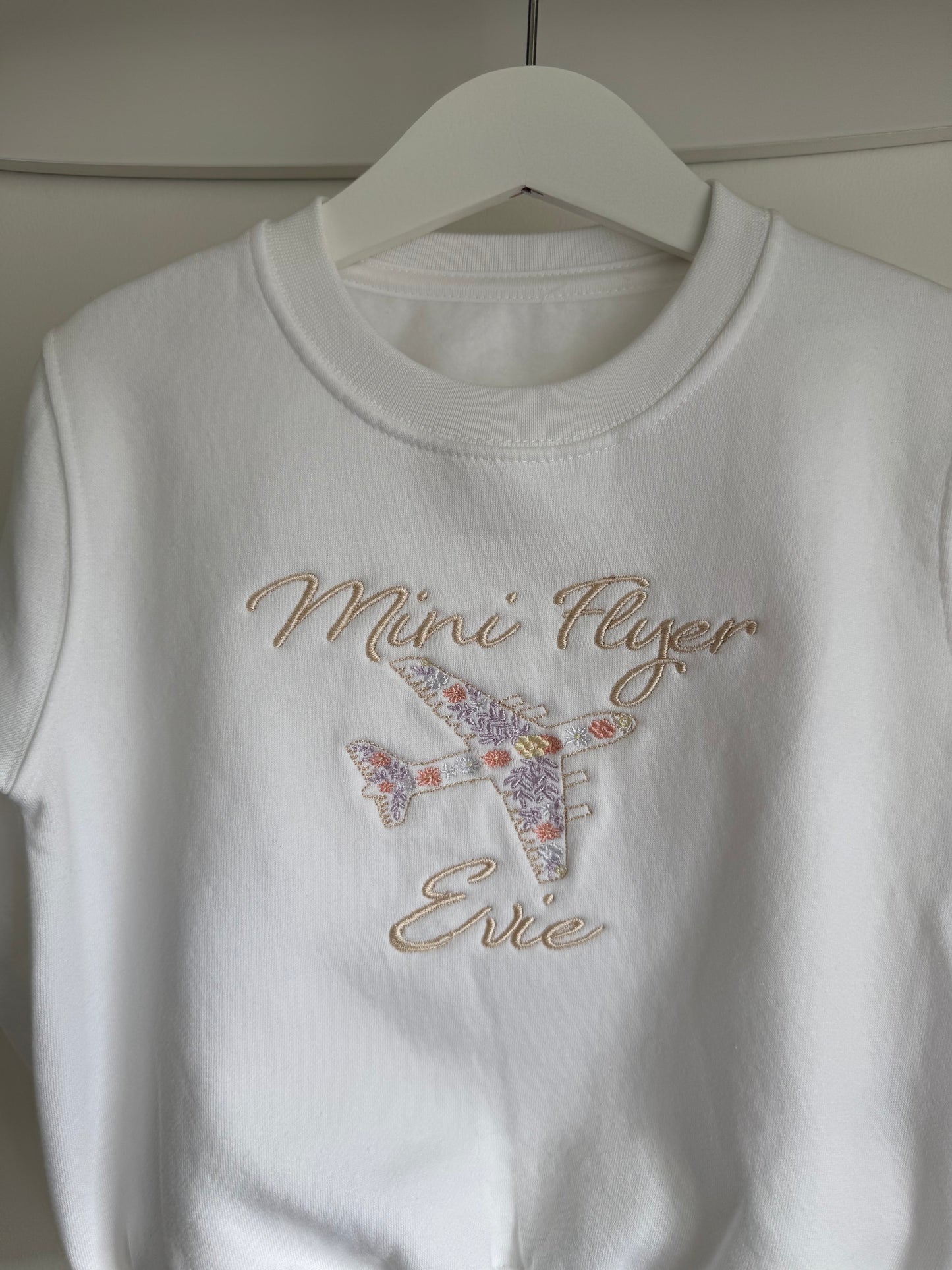 Floral mini flyer jumper