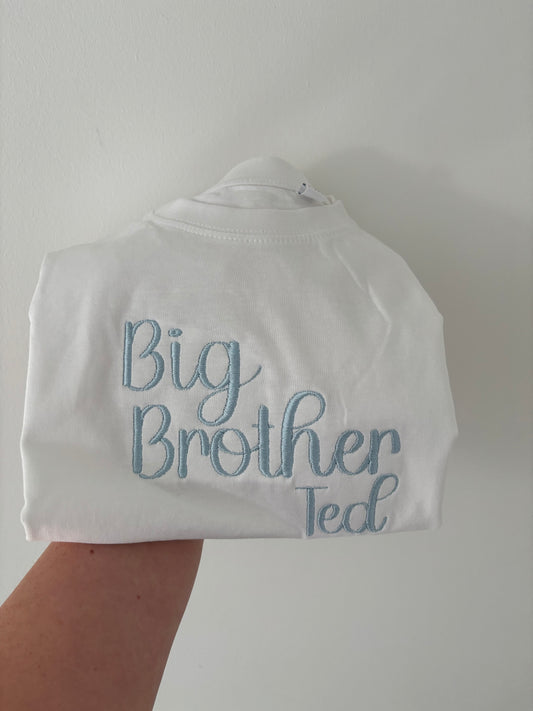 Big Brother T-shirt with name