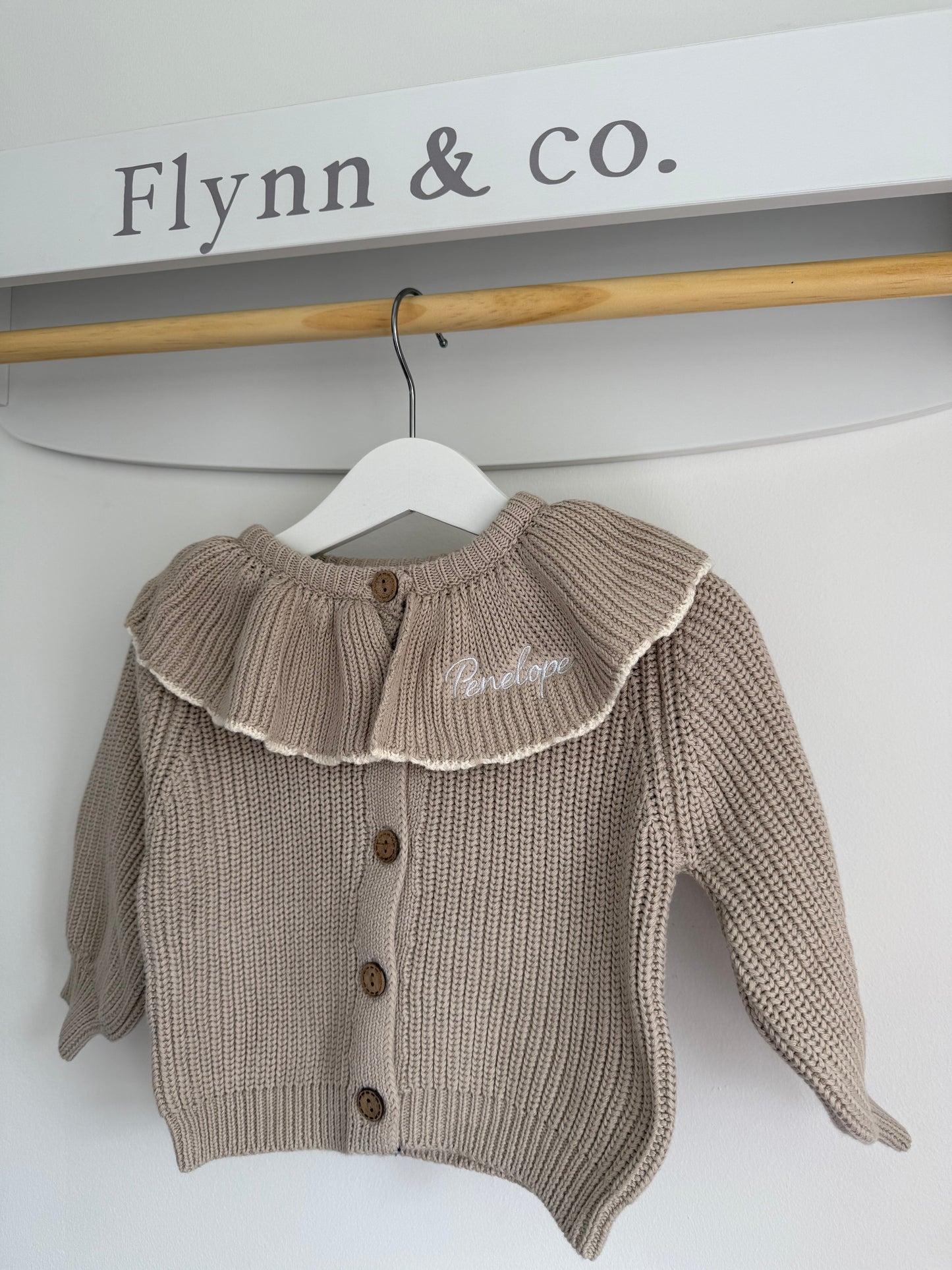 Beige cardigan