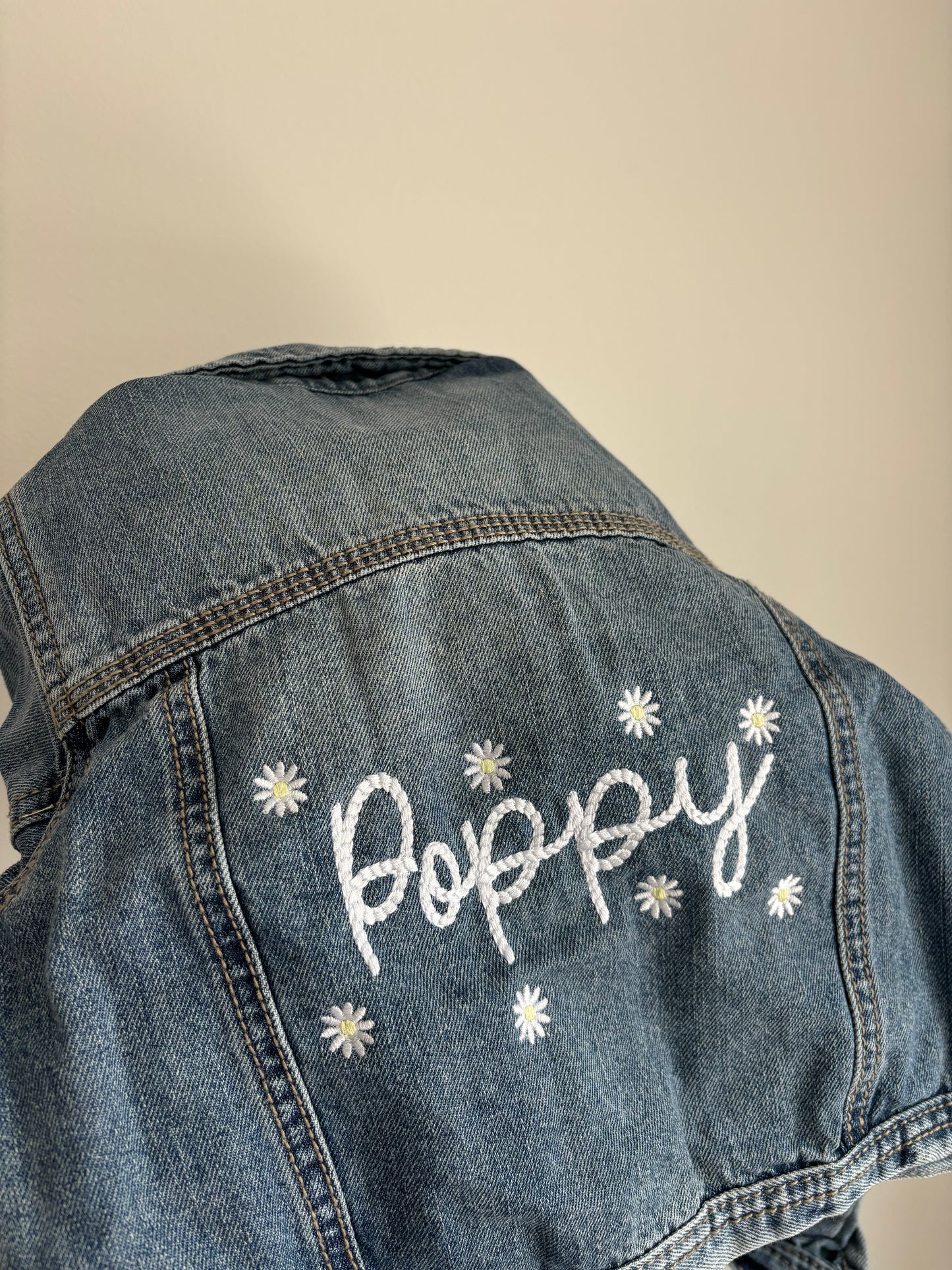 Denim Jacket Embroidery (supply own jacket)