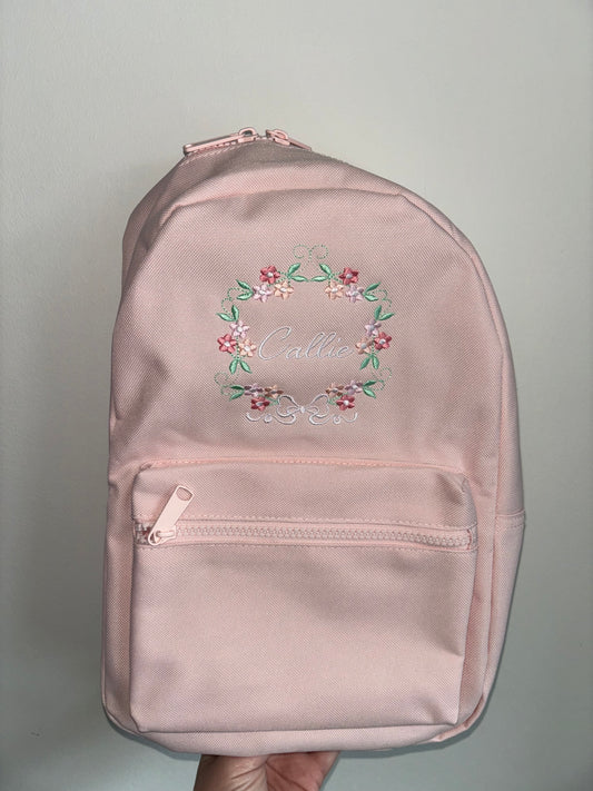 Flower Circle Backpack
