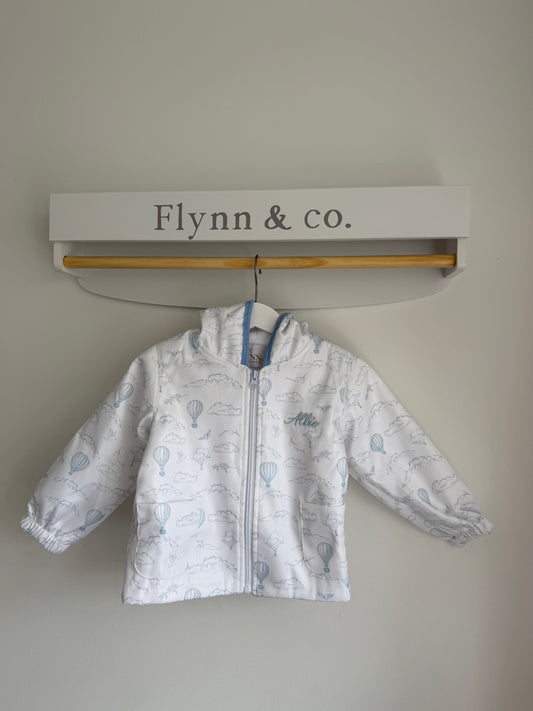 PRE ORDER - Boys hot air balloon raincoat