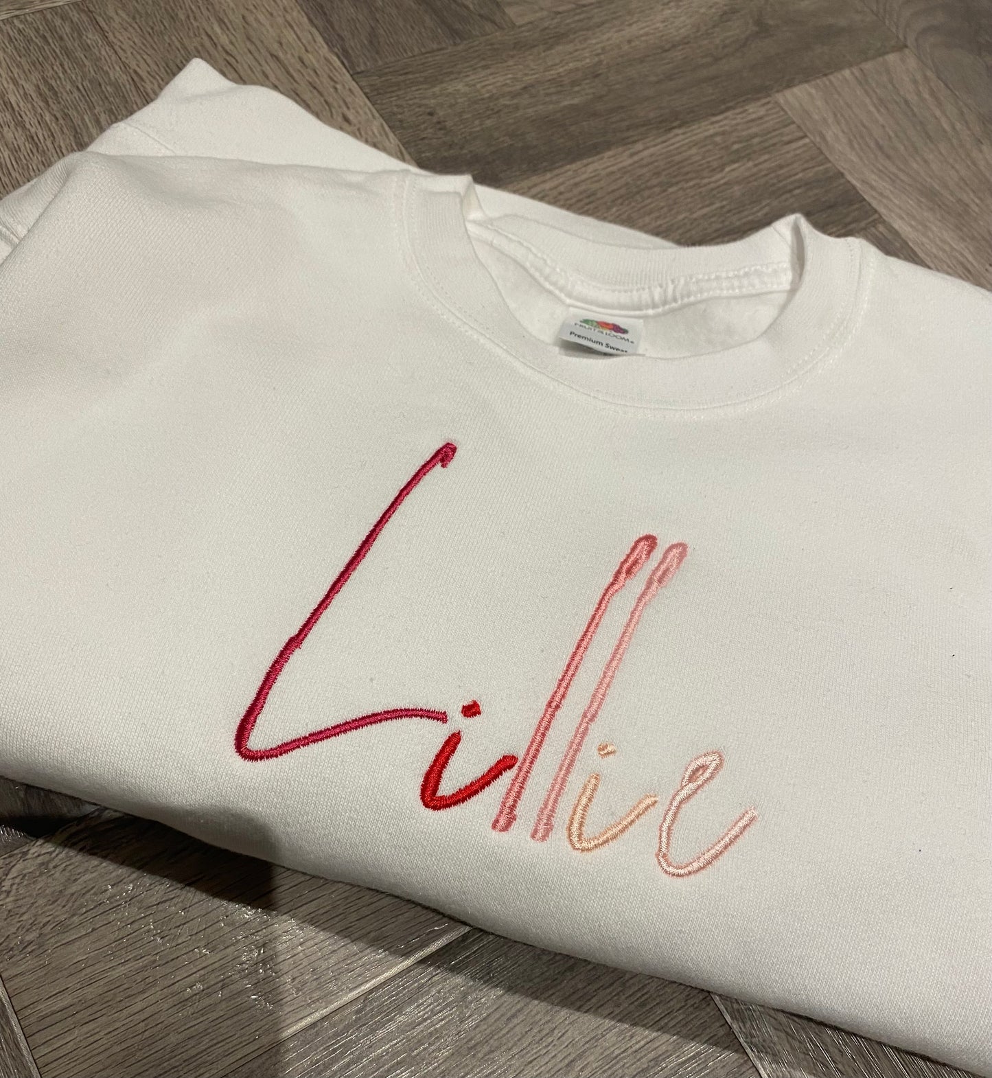 Girls multi Signature Jumper
