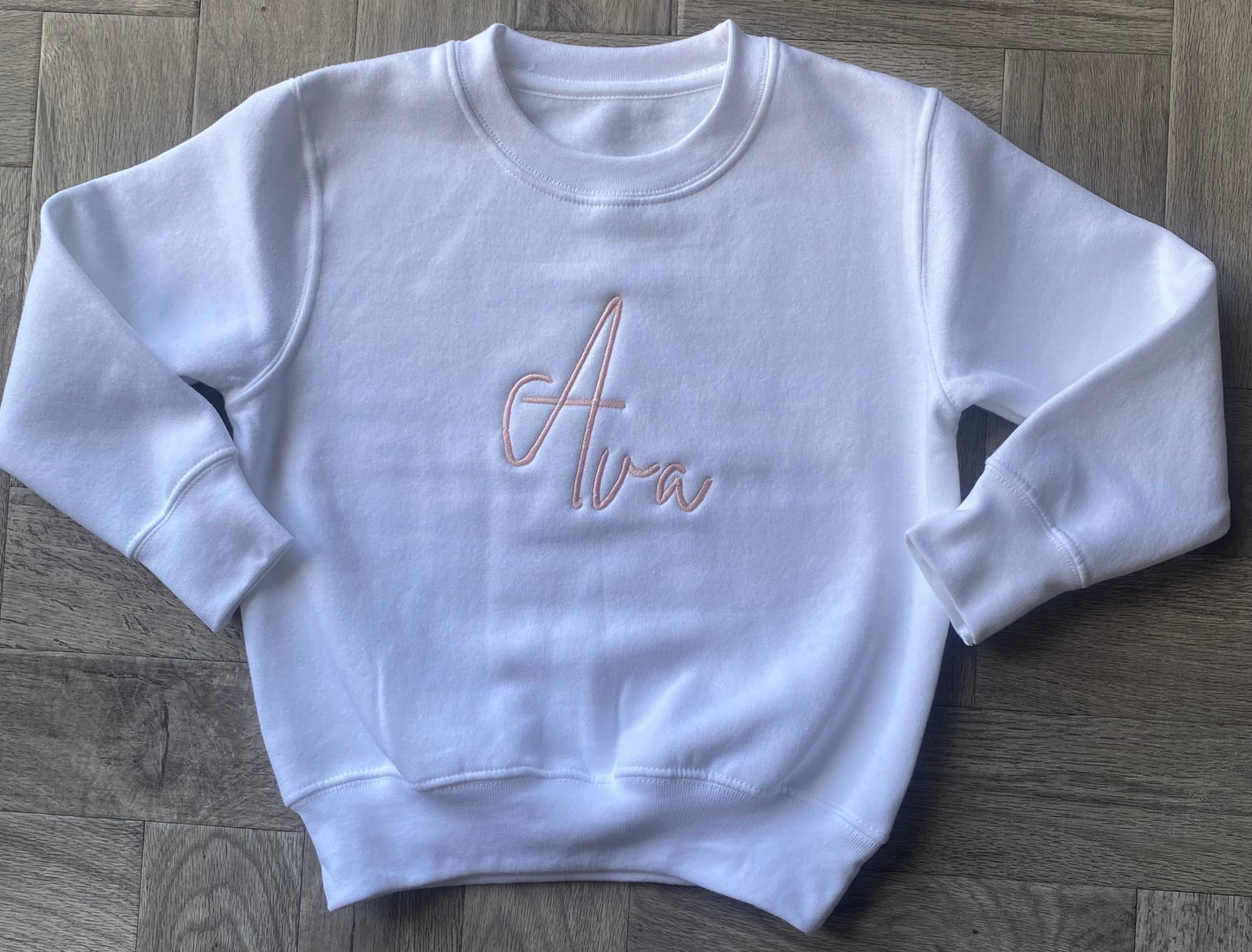 Girls multi Signature Jumper