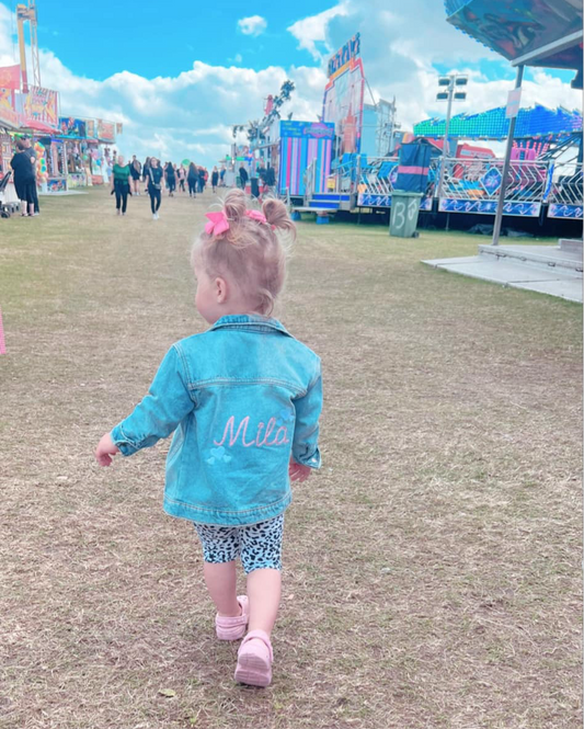 Denim Jacket Embroidery (supply own jacket)