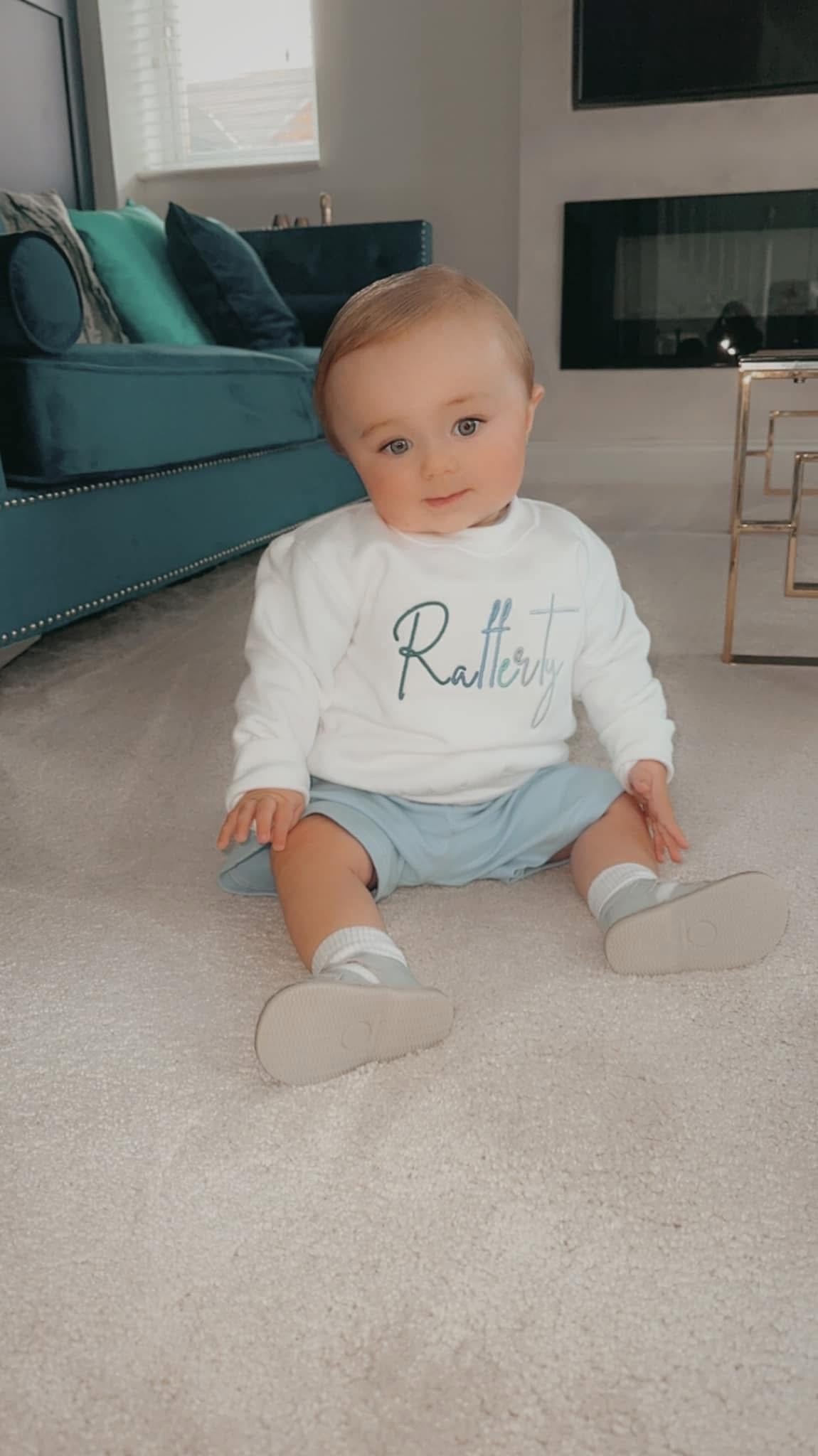 Boys Signature ombré Jumper