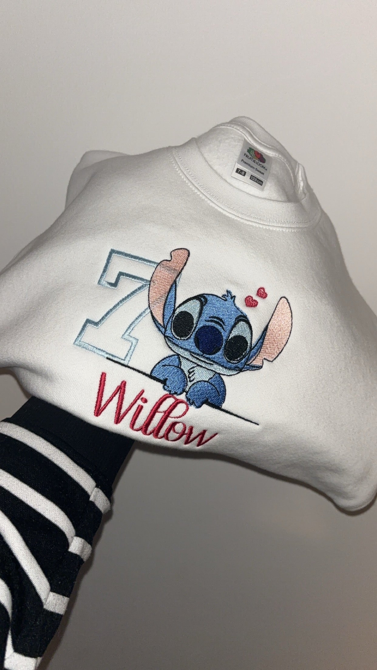 Stitch Jumper (with or without number)