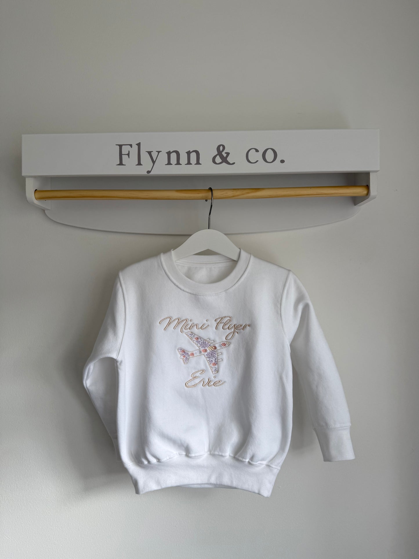 Floral mini flyer jumper