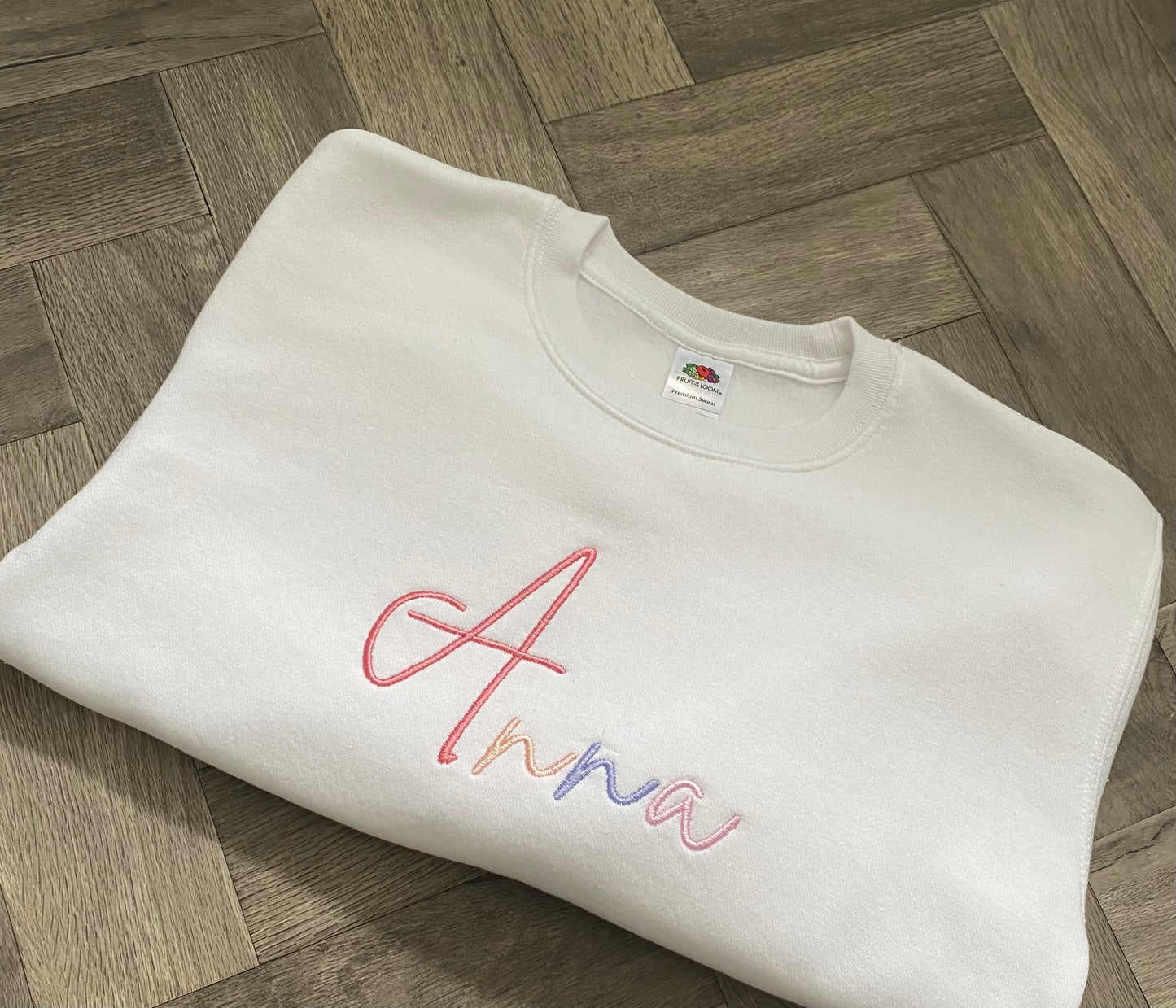 Girls multi Signature Jumper