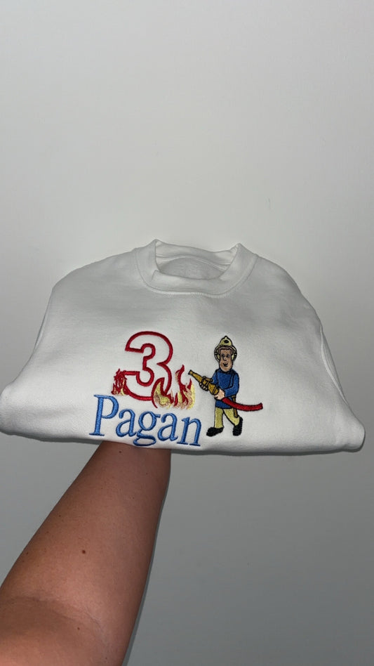 Fireman Birthday Jumper