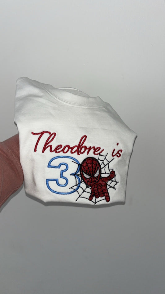 Spider-Man Birthday T-shirt