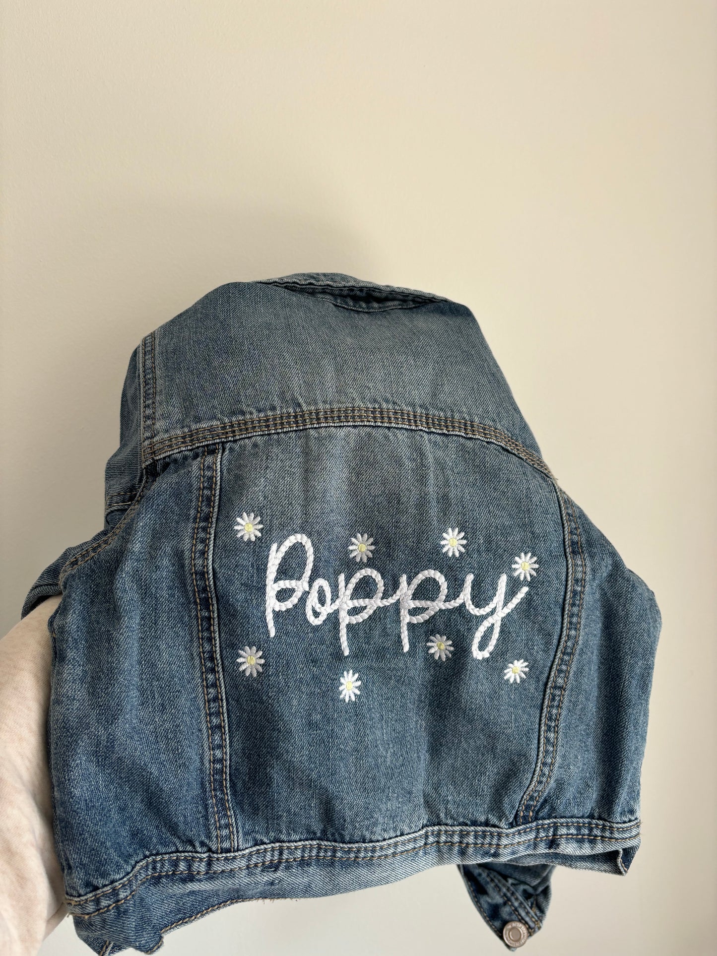 Denim Jacket Embroidery (supply own jacket)
