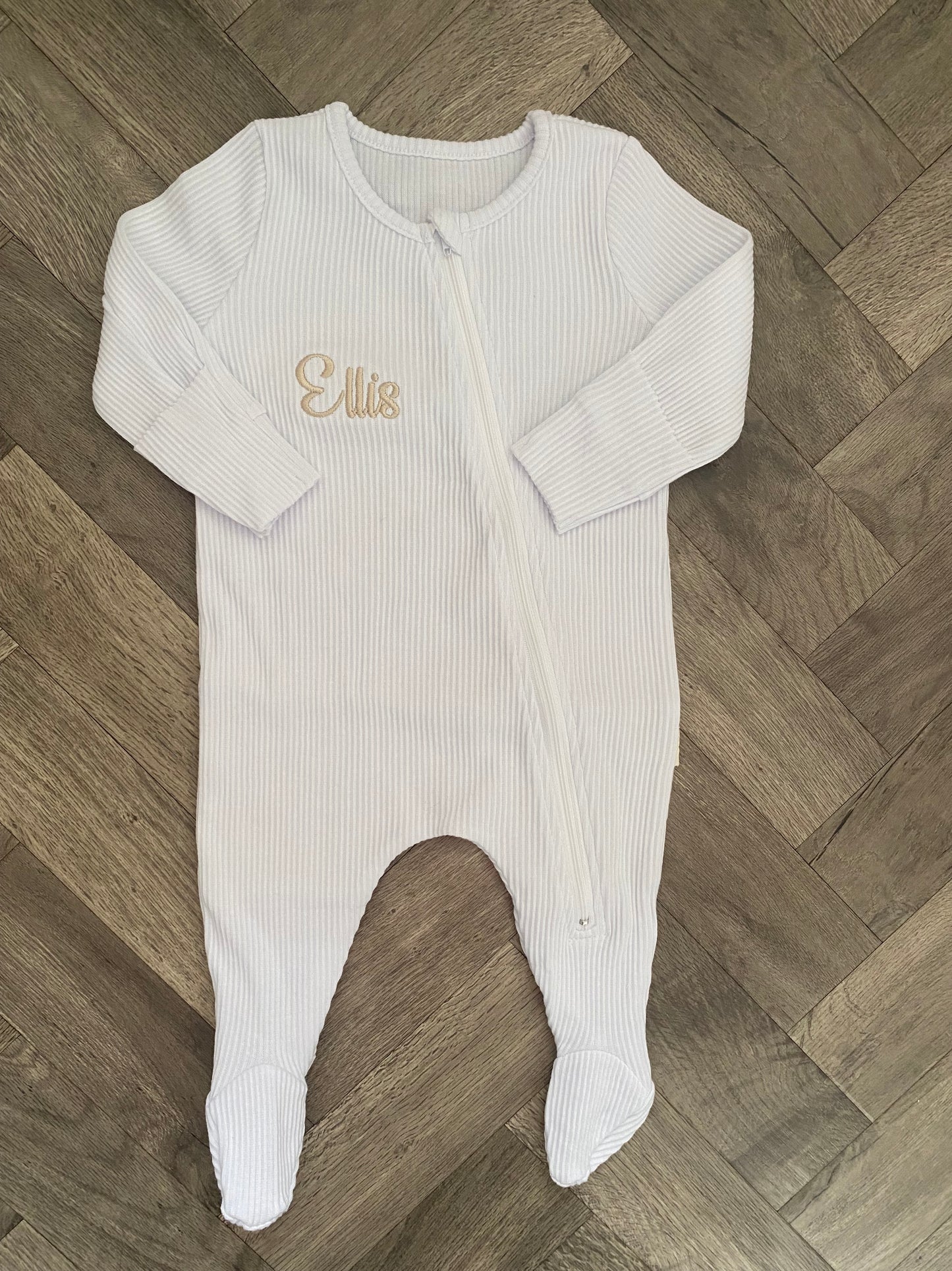 Ribbed Babygrow