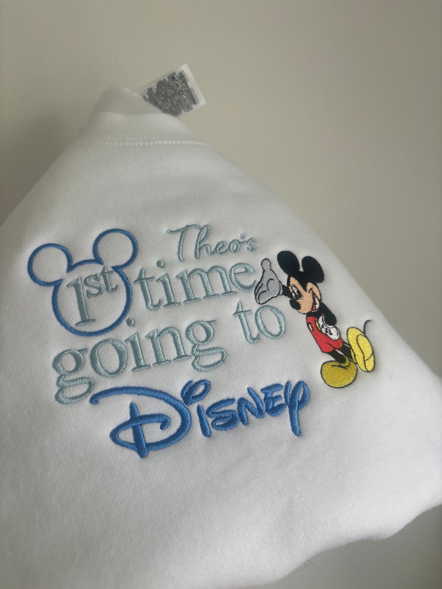 1st Time Going to Disney Jumper