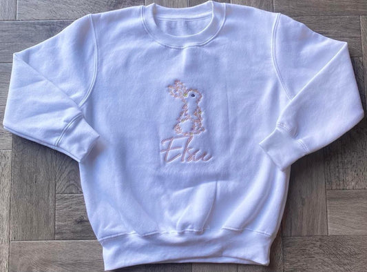 Floral Bunny Jumper